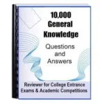 10000 Gernal Knowledge questions and answer pdf download